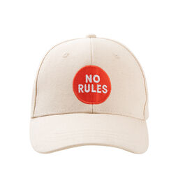 No Rules Just Art children's cap